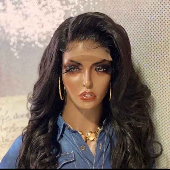 🌺New 22” Trinity 💯% Brazilian Customized 4X4 Closure Human Hair Wig🌺 - Picture 5 of 10